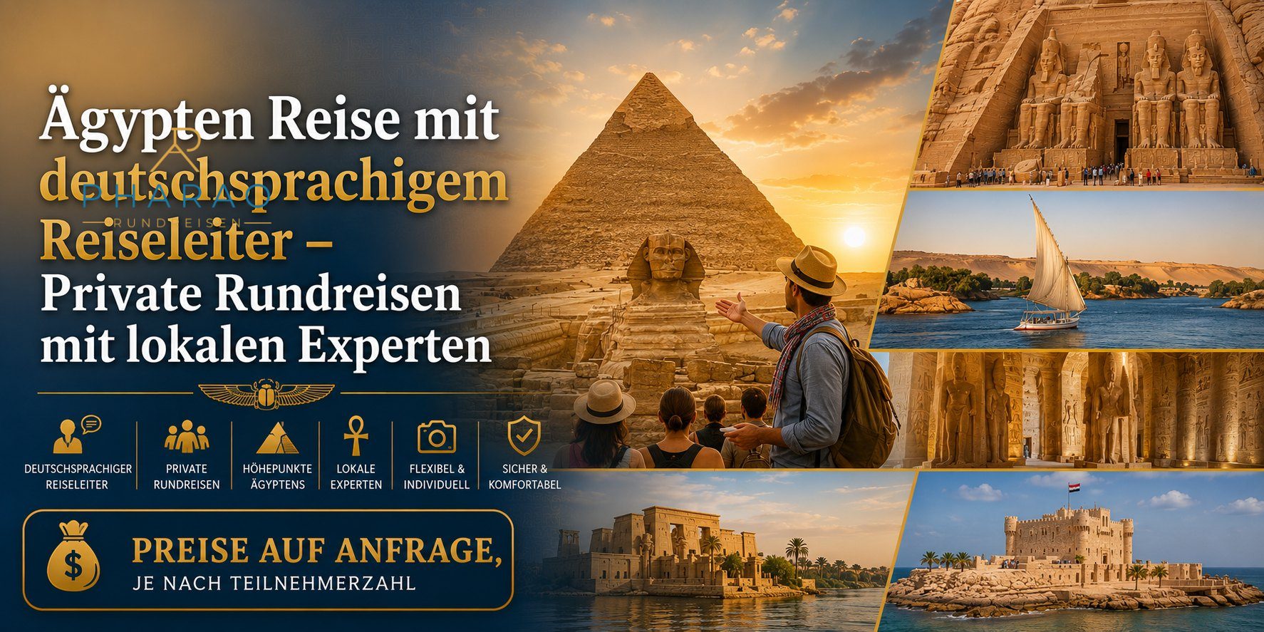 Ägypten Reise mit deutschsprachigem Reiseleiter – Private Rundreisen mit lokalen Experten