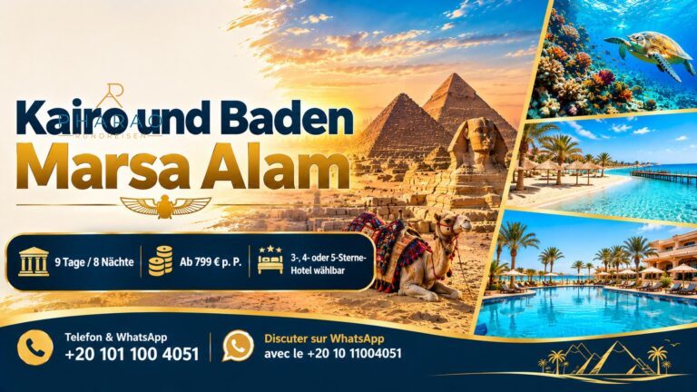 Kairo und Baden in Marsa Alam