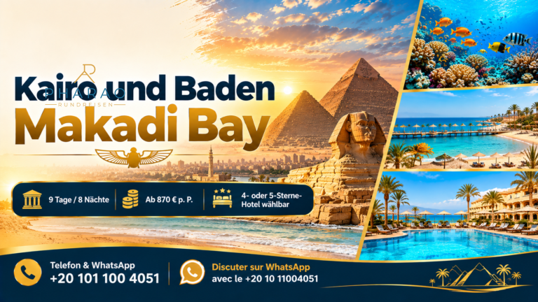 Kairo und Baden in Makadi Bay