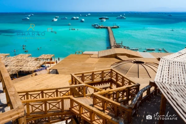 Orange Bay Hurghada Ausflug – Schnorcheln, weißer Sandstrand & Mittagessen