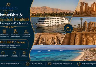Nilkreuzfahrt & Badeaufenthalt Hurghada – Die perfekte Ägypten-Kombination