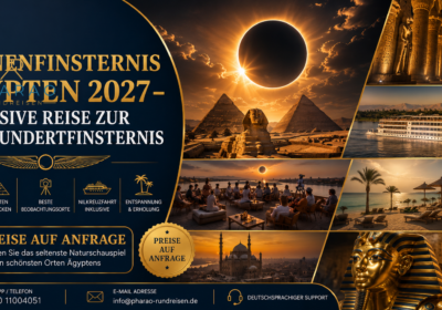 Sonnenfinsternis Ägypten 2027 – Exklusive Reise zur Jahrhundertfinsternis