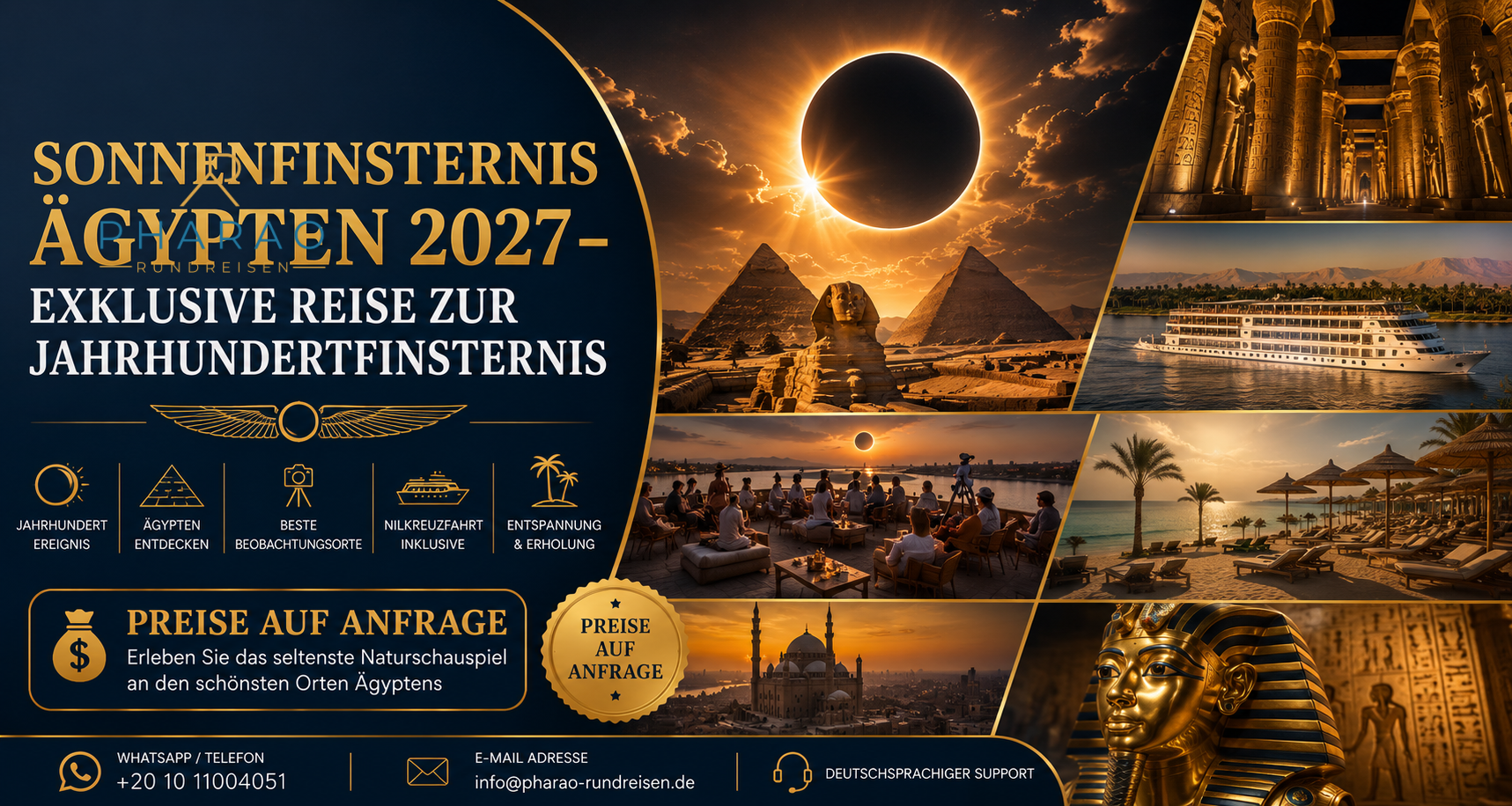 Sonnenfinsternis Ägypten 2027