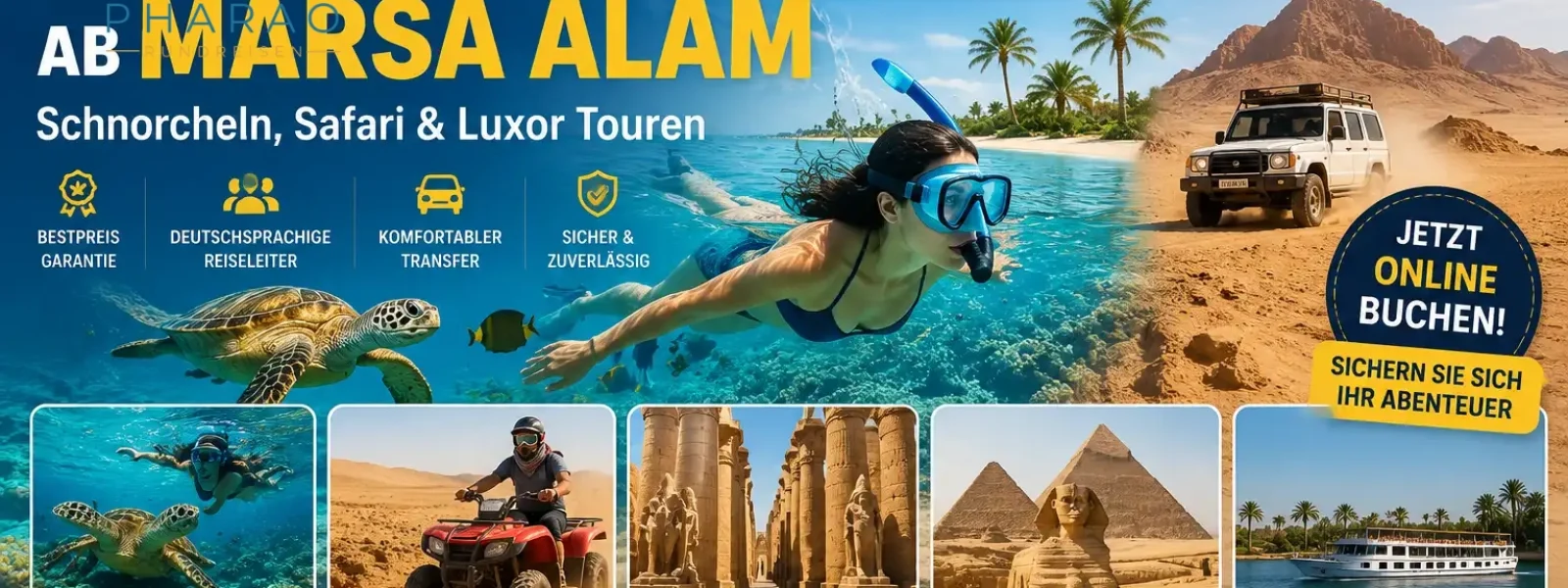 Ausflüge ab Marsa Alam