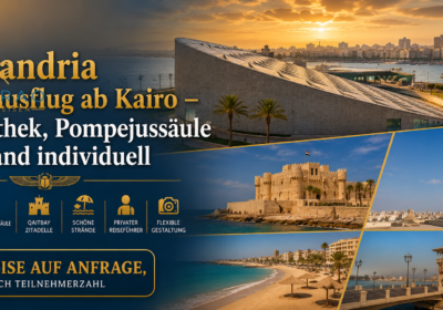 Alexandria Tagesausflug ab Kairo – Bibliothek, Pompejussäule & Strand individuell