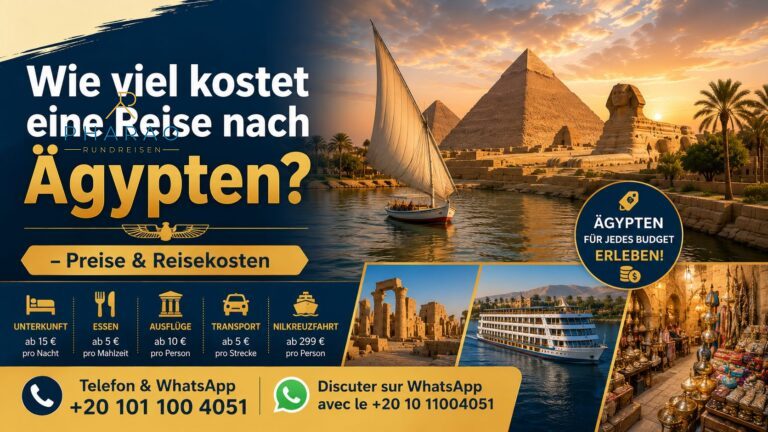 Wie viel kostet eine Reise nach Ägypten? – Preise & Reisekosten