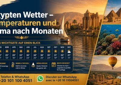 Ägypten Wetter – Temperaturen und Klima nach Monaten