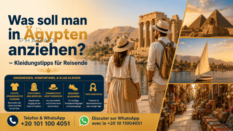 Was soll man in Ägypten anziehen? – Kleidungstipps für Reisende