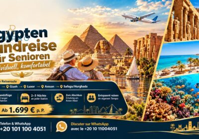 Ägypten Rundreise für Senioren individuell, komfortabel