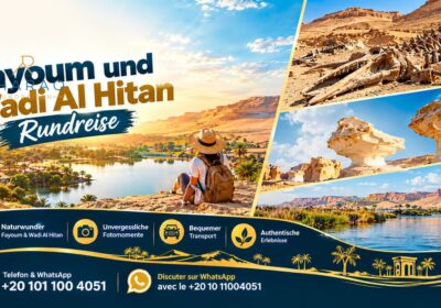 Fayoum und Wadi Al Hitan Rundreise