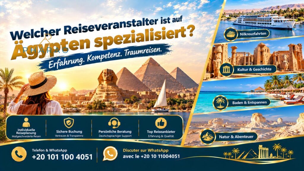 Welcher Reiseveranstalter ist auf Ägypten spezialisiert?