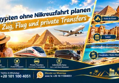 Ägypten ohne Nilkreuzfahrt planen | Zug, Flug und private Transfers