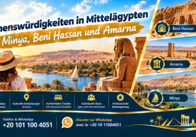 Sehenswürdigkeiten in Mittelägypten | Minya, Beni Hassan und Amarna